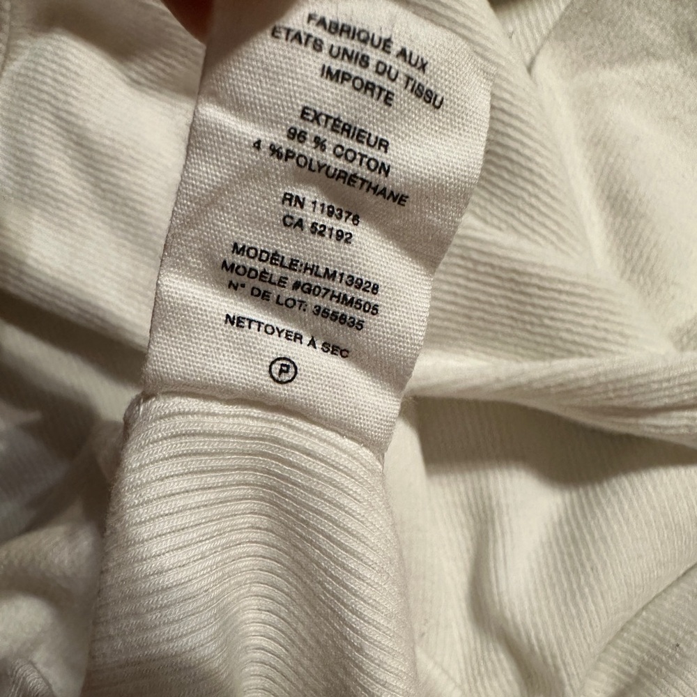 Helmut Lang - Men’s Long Thermal - Ecru - Size Small - Picture 8 of 10